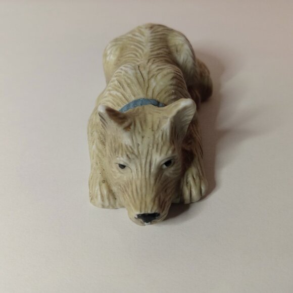 Vintage 1992 House of Lloyd  Porcelain Dog 3.5 in. Long - Picture 5 of 7